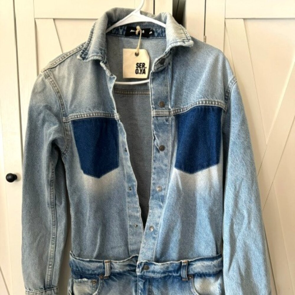 SER.O.YA Denim mini